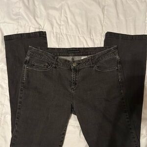 Apostrophe Dark Gray Women's Straight Leg Jeans